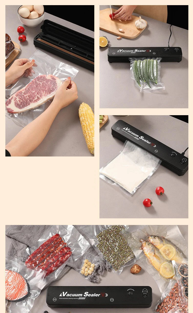 NEW 2025 Vacuum sealant 2-in-1 vacuum sealer, with 2 modes, welding device, vacuum sealant, for fruits, meat, etc. to keep fresh